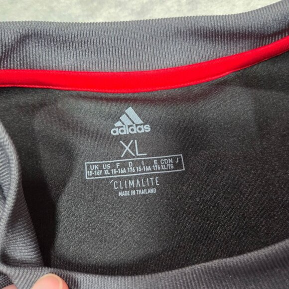 DC United Jersey Youth XL Black Stripe Adidas 2018 Travis Worra #48 MLS Soccer - Picture 2 of 9